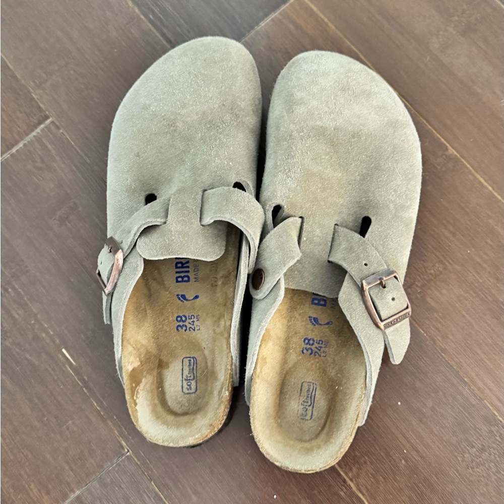 Birkenstock Suede Clogs - Barely Used!